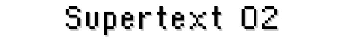 Supertext 02 font